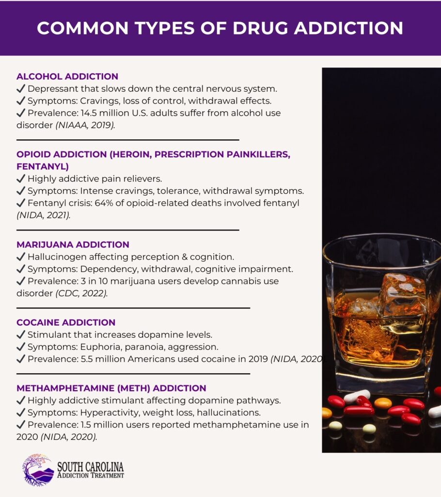 Common Types of Drug Addiction