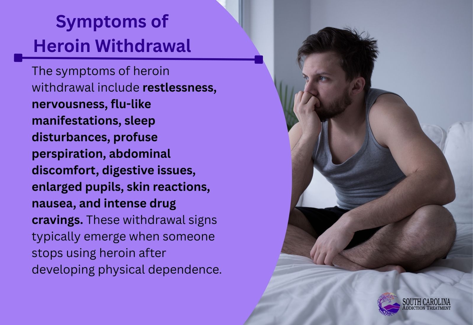 Symptoms of heroin withdrawal