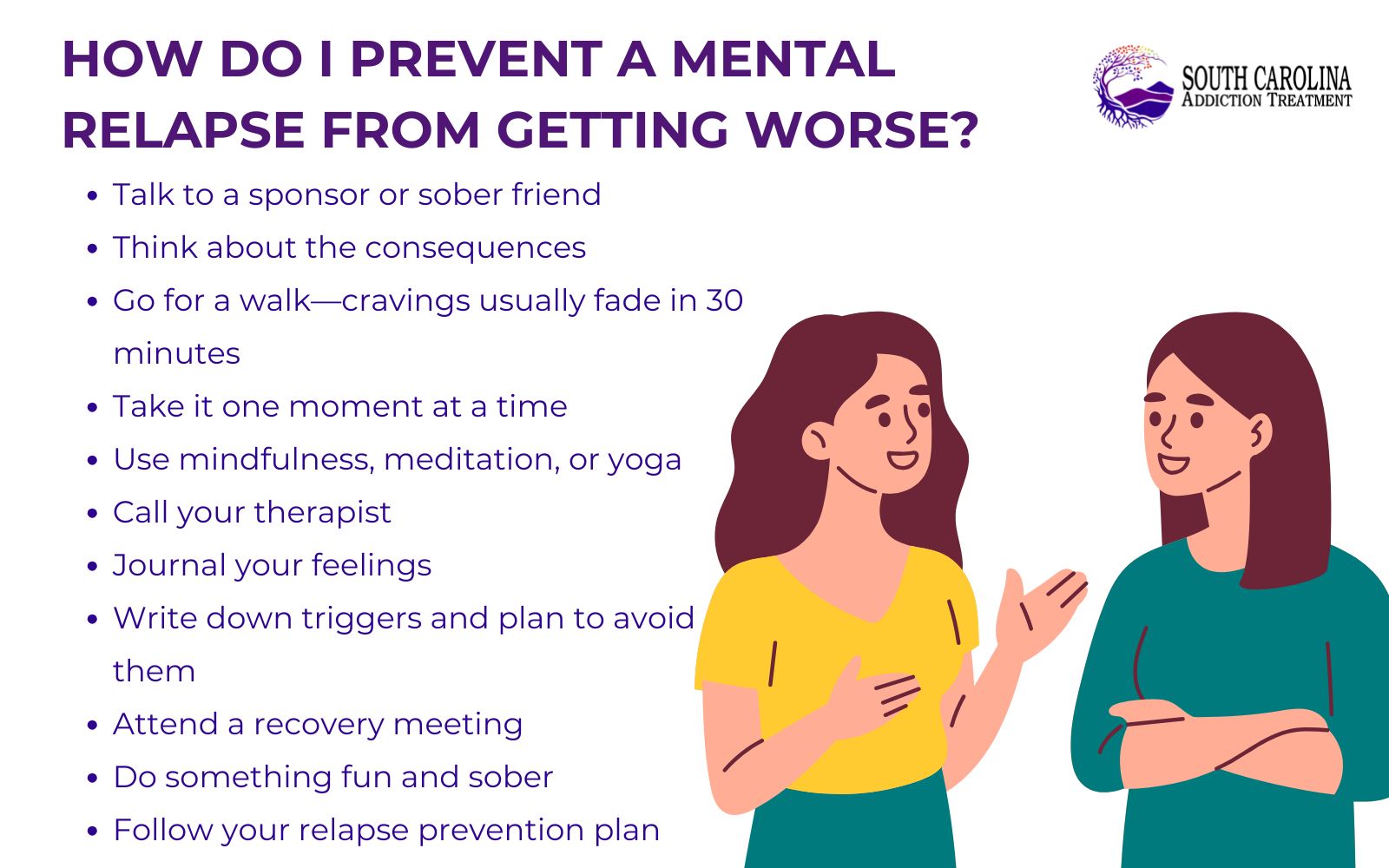 How Do I Prevent a Mental Relapse From Getting Worse