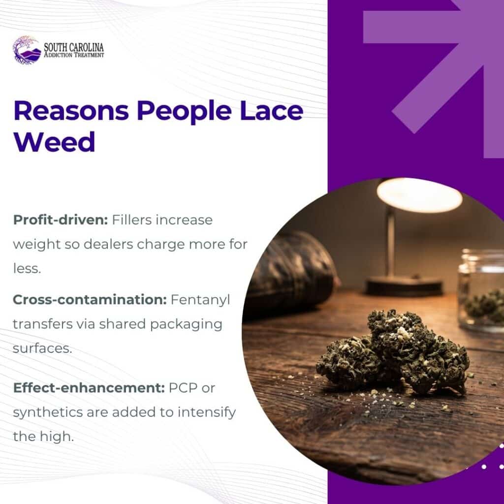 Reasons People Lace Weed