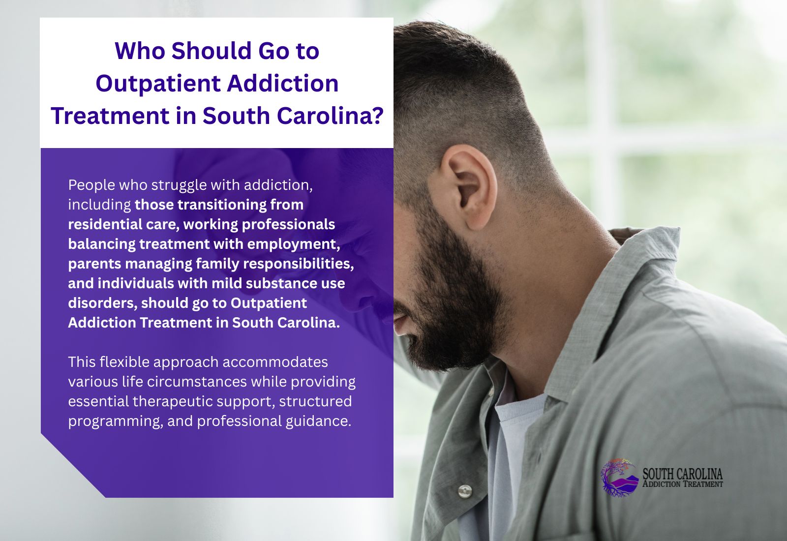 Who Should Go to Outpatient Addiction Treatment in South Carolina