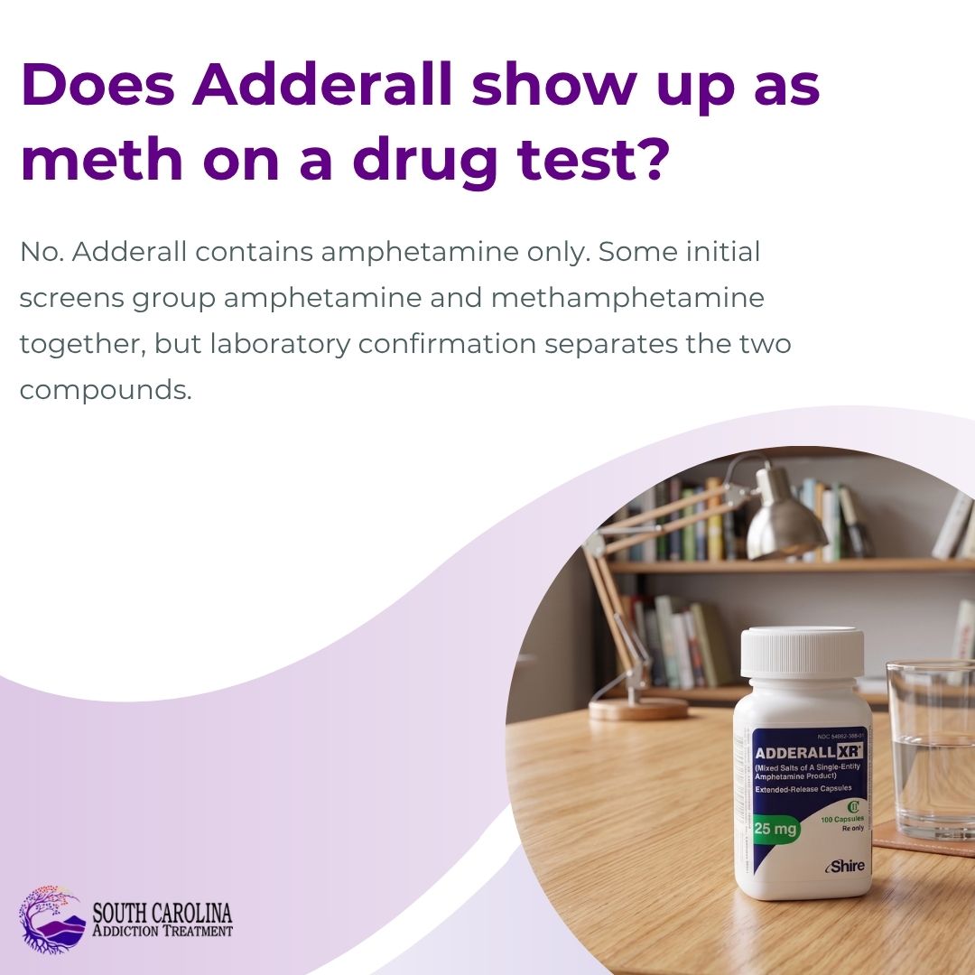 Adderall vs Meth Drug Test