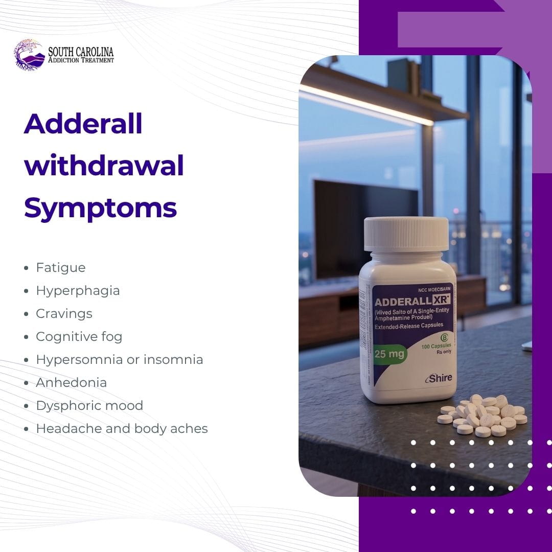 Adderall Withdrawal Symptoms