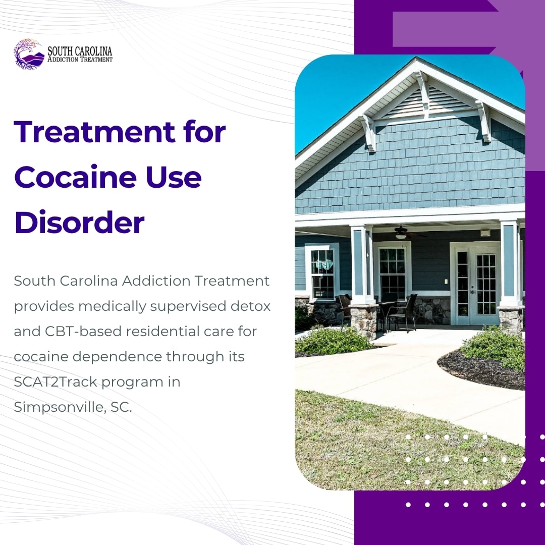 Cocaine addiction treatemnt at South Carolina Addiction Treatment