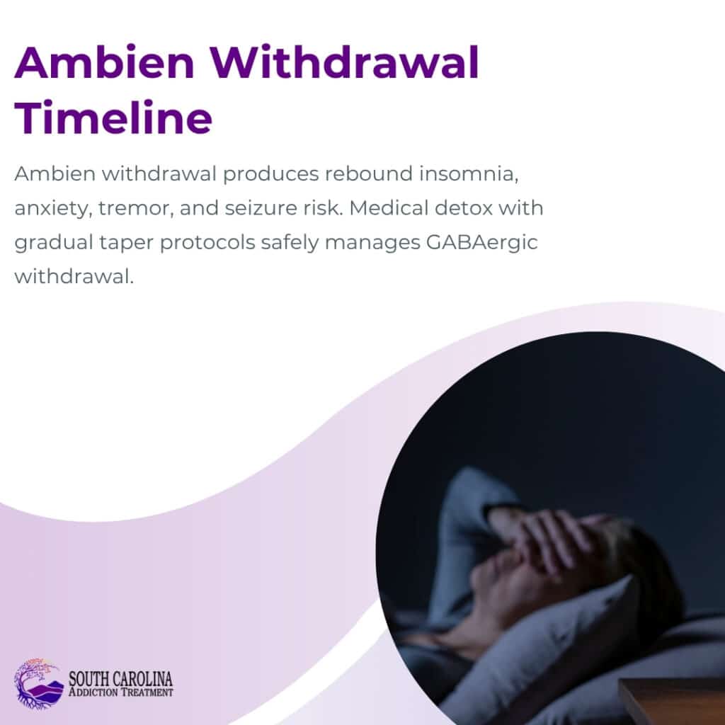 Ambien withdrawal